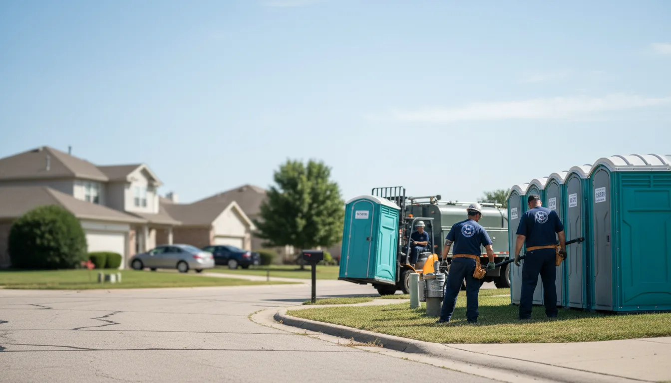 Porta Potty Rental in New Douglas, IL near me
